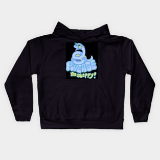 Pwease no steppy Kids Hoodie